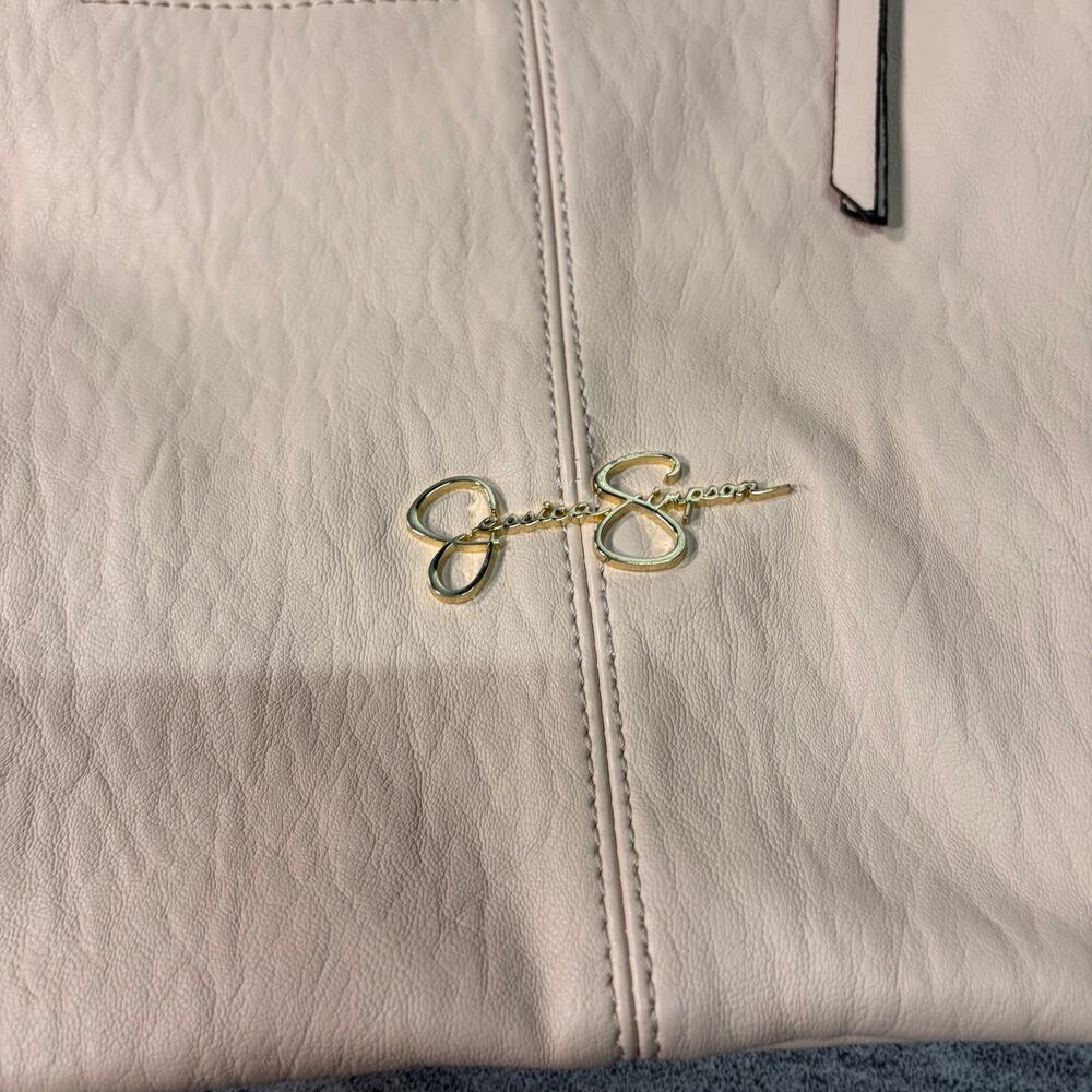 Jessica Simpson Striped Patchwork Panel Shoulder … - image 5